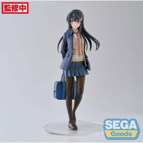 Rascal Does Not Dream of a Sister Venturing Out Estatua Luminasta PVC Mai Sakurajima 18 cm