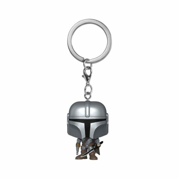 Star Wars: The Mandalorian Llaveros POP! Vinyl The Mandalorian 4 cm Expositor (12)