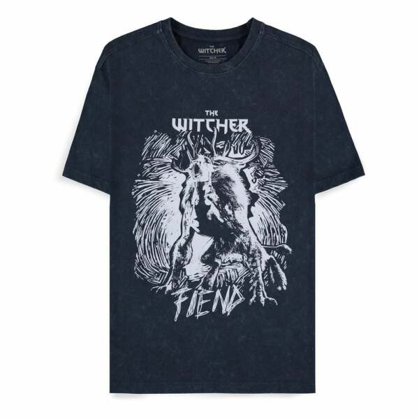 The Witcher Camiseta Dark Blue Fiend talla L