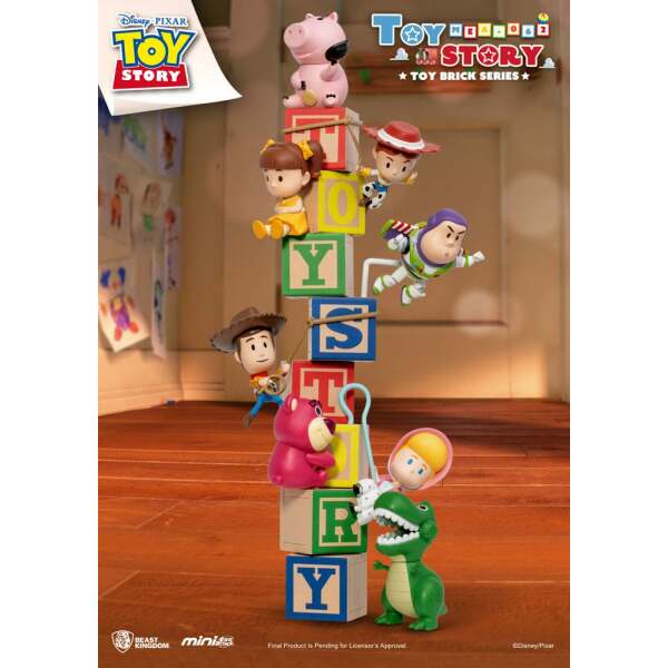 Toy Story Figuras Mini Egg Attack 7 cm Brick Series Surtido (8)