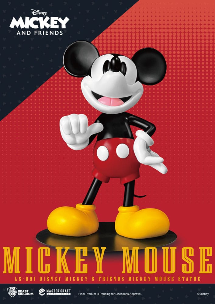 Disney Estatua tamaño real Mickey Mouse 101 cm - Collector4U