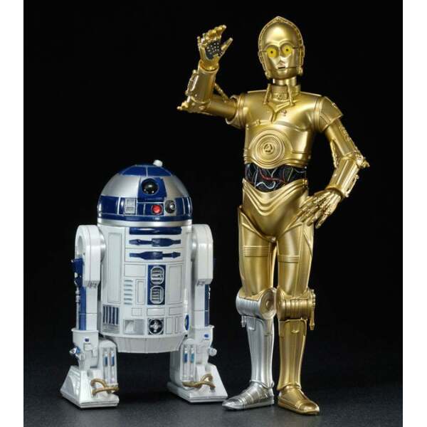 Star Wars Pack 2 Estatuas ARTFX 1/10 C-3PO & R2-D2 17 cm