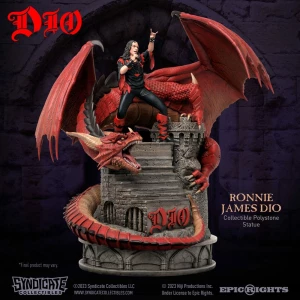 Dio Estatua 1/10 Ronnie James Dio 36 cm