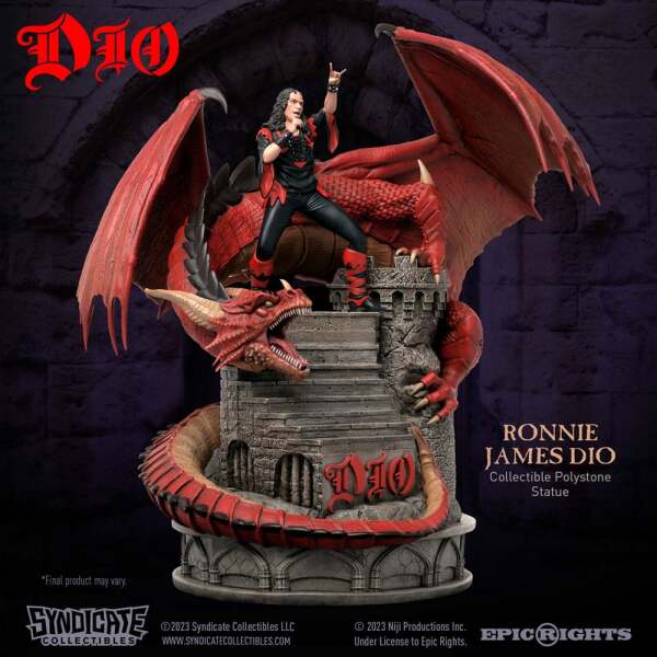 Dio Estatua 1/10 Ronnie James Dio 36 cm