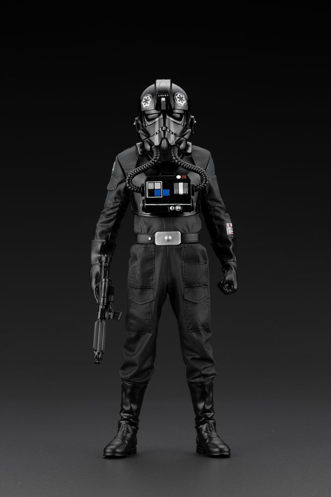 Star Wars A New Hope Estatua ARTFX+ 1/10 Tie Fighter Pilot Backstabber & Mouse Droid Exclusive 18 cm