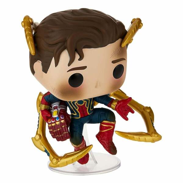 Avengers: Endgame POP! Movies Vinyl Figura Unmasked Spider-Man 9 cm