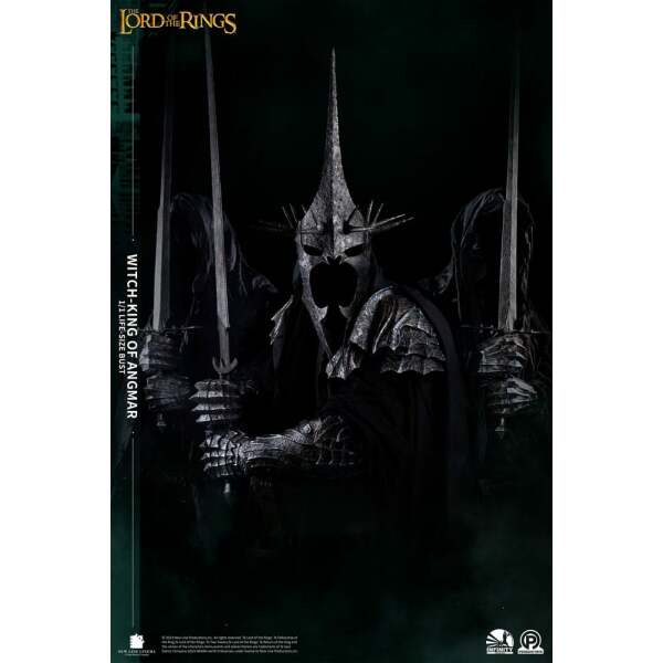 El Señor de los Anillos Busto tamaño natural Witch-King of Angmar 151 cm