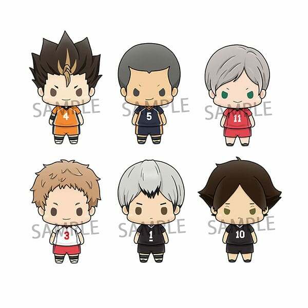 Haikyuu!! Chokorin Mascot Series Figuras Vol. 3 5 cm Surtido (6)