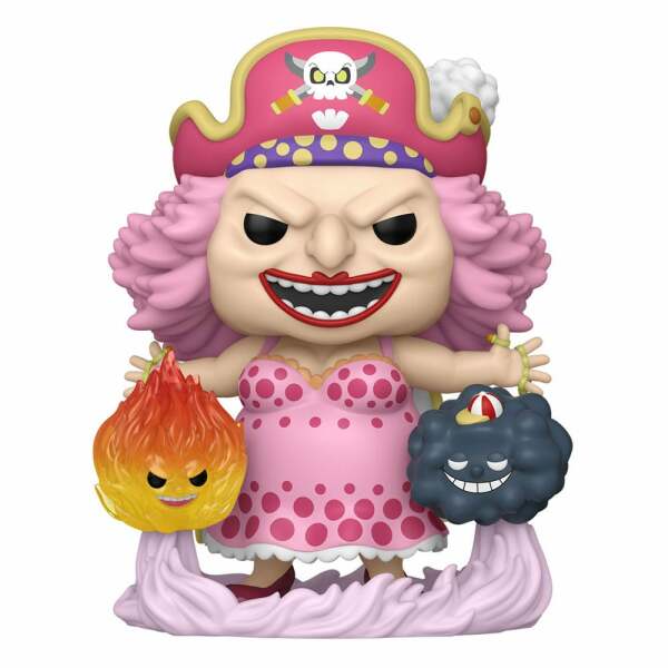 One Piece Super Sized POP! Animation Vinyl Figura Big Mom w/Homies 15 cm