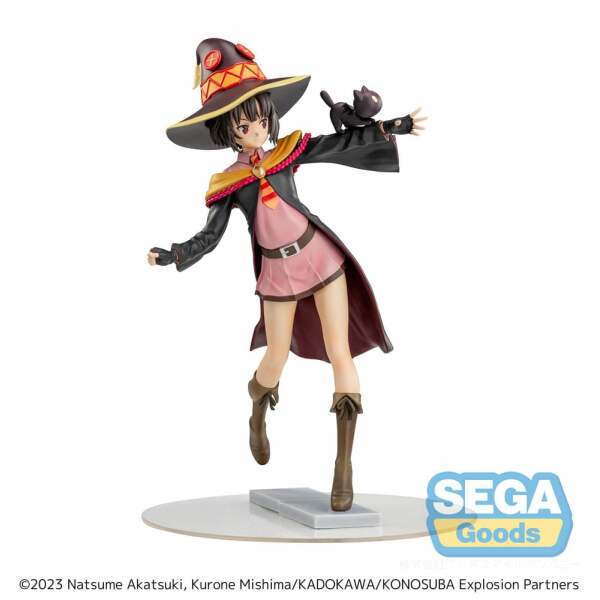 Konosuba – An Explosion on This Wonderful World! Series Estatua Luminasta PVC Megumin with Chomusuke 22 cm