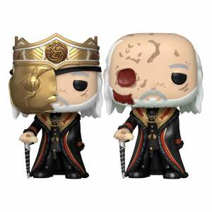 La casa del dragón POP! TV Vinyl Figuren Masked Viserys 9 cm Surtido (6)