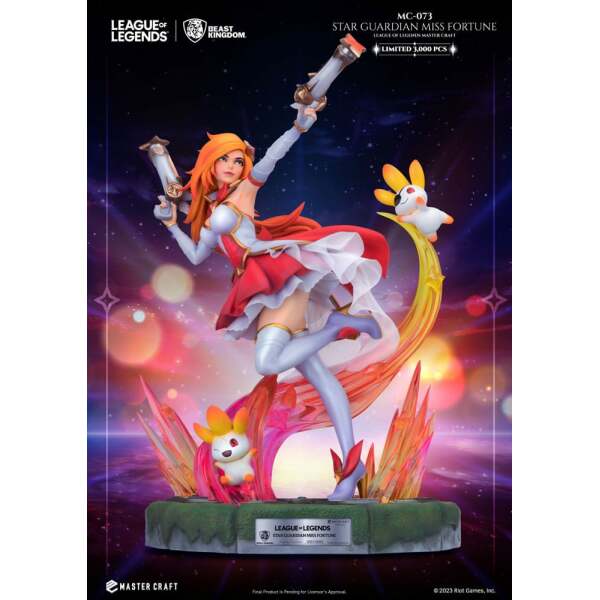 League of Legends Estatua Master Craft Star Guardian Miss Fortune 39 cm