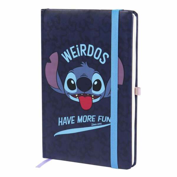 Lilo & Stitch Libreta A5 Weirdos have more Fun