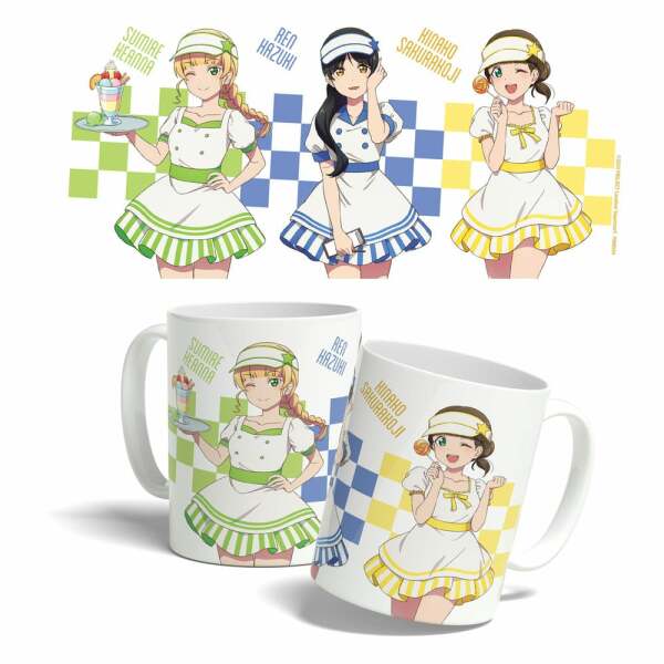 Love Live! Superstar!! Taza American Diner Sumire, Ren, Kinako 325 ml