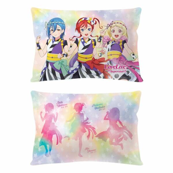 Love Live! Superstar!! almohada Kissen Shiki, Mei, Natsumi 50 x 35 cm