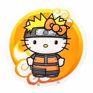 Naruto Shippuden x Hello Kitty Lámpara de pared LED Hello Kitty Naruto 30 cm