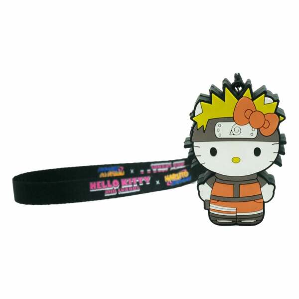 Naruto Shipudden x Hello Kitty Llavero PVC Hello Kitty Naruto