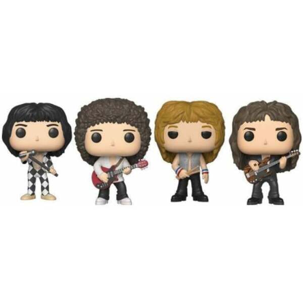 Queen Pack de 4 Figuras POP! Movies Vinyl 9 cm