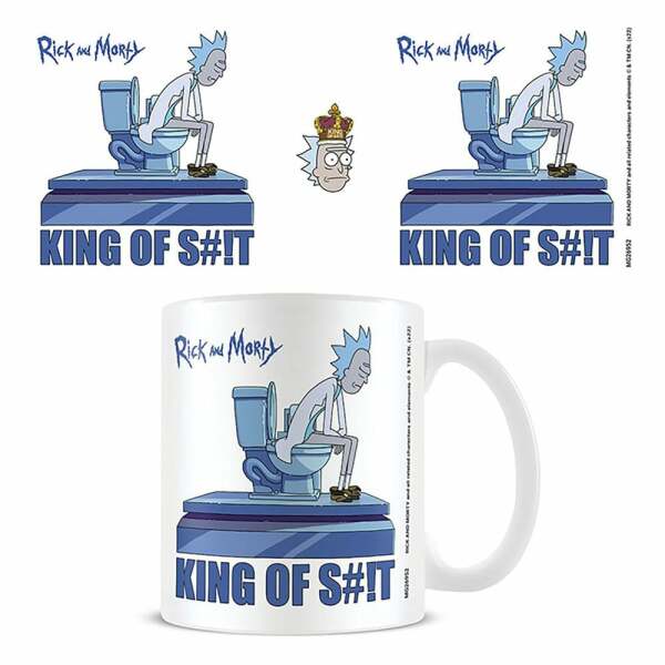 Rick and Morty Taza King of Shit