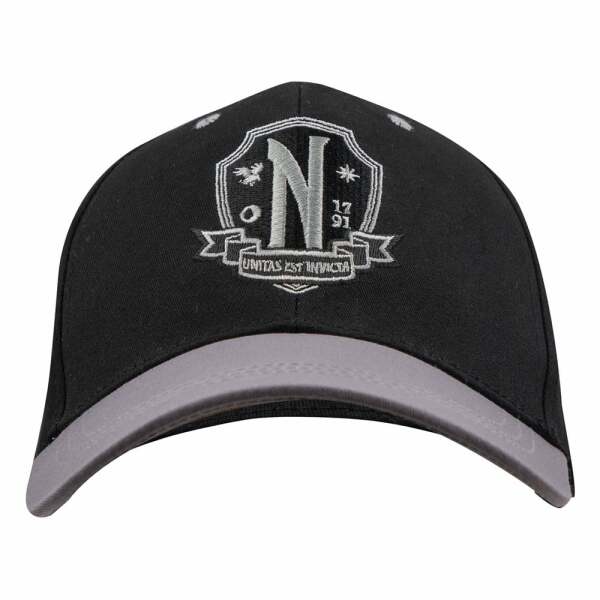 Wednesday Gorra Béisbol Nevermore Academy Black