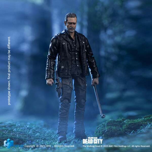 The Walking Dead Figura 1/18 Exquisite Mini Dead City Negan 11 cm