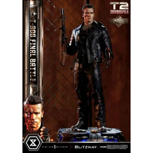 Terminator 2 Estatua Museum Masterline Series 1/3 T-800 Final Battle Deluxe Version 75 cm