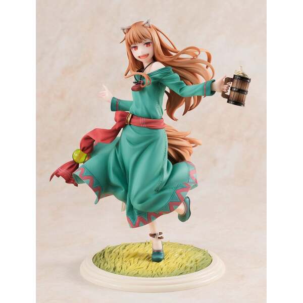 Spice and Wolf Estatua PVC 1/7 Holo 10th Anniversary Ver. 21 cm