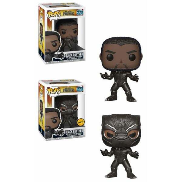 Black Panther Movie POP! Movies Vinyl Figuren Black Panther 9 cm Surtido (6)