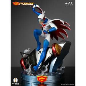 Gatchaman Estatua Amazing Art Collection Ken the Eagle, The Leader of the Science Ninja Team 34 cm