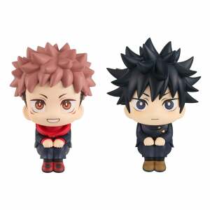 Jujutsu Kaisen Estatua PVC Look Up Yuji Itadori Laugh Ver. & Megumi Fushiguro Smile Ver. 11 cm (with gift)