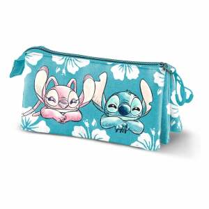 Lilo Stitch Triple Estuche Para Lapices Tropic