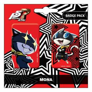 Persona 5 Royal Pack de Chapas Mona / Morgana