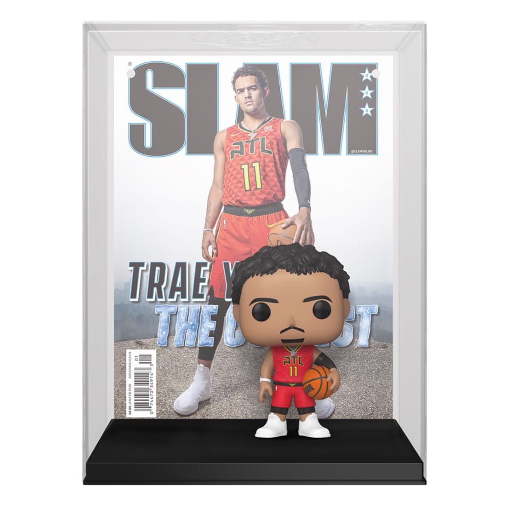 NBA Cover POP! Basketball Vinyl Figura Trae Young (SLAM Magazin) 9 cm