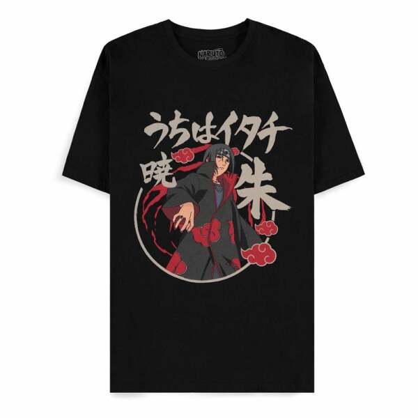 Naruto Shippuden Camiseta Akatsuki Itachi talla L