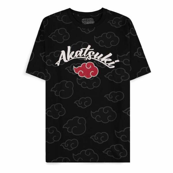 Naruto Shippuden Camiseta Akatsuki all over talla L