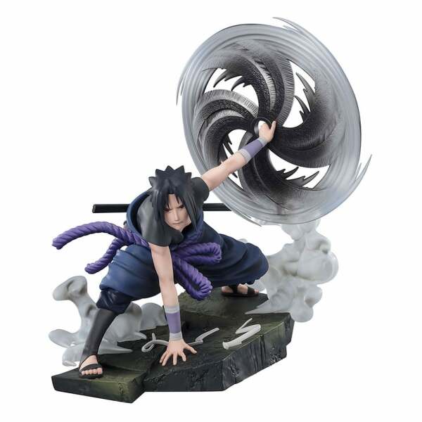 Naruto Shippuden Estatua PVC FiguartsZERO Extra Battle Sasuke Uchiha -The Light & Dark of the Mangekyo Sharingan- 20 cm