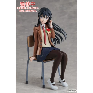 Rascal Does Not Dream of a Knapsack Kid Estatua Mai Sakurajima Graduation Ver. 15 cm