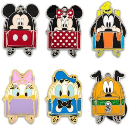 Disney By Loungefly Pin Chapas Esmaltadas Sensational Six Character Backpacks 3 Cm Expositor 12