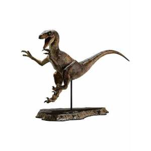 Jurassic Park Estatua Prime Collectibles 1/10 Velociraptor Jump 21 cm