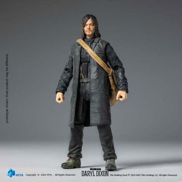 The Walking Dead Figura 1/18 Exquisite Mini Daryl 11 cm