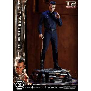 Terminator 2 Estatua Museum Masterline Series 1/3 T-1000 Final Battle Deluxe Version 73 cm