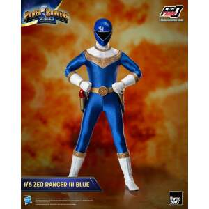 Power Rangers Zeo Figura FigZero 1/6 Ranger III Blue 30 cm