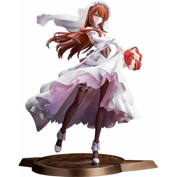 Steins Gate Estatua PVC 1/7 Kurisu Makise: Wedding Dress Ver. 26 cm