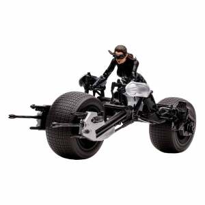 Dc Multiverse Vehiculo Batpod With Catwoman The Dark Knight Rises