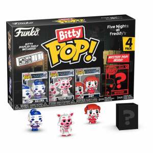 Five Nights at Freddy’s Pack de 4 Figuras Bitty POP! Vinyl Ballora 2,5 cm