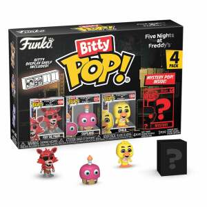 Five Nights at Freddy’s Pack de 4 Figuras Bitty POP! Vinyl Foxy 2,5 cm