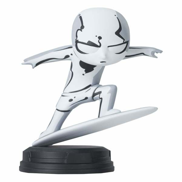 Marvel Animated Estatua Silver Surfer 10 cm