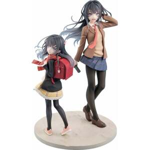 Rascal Does Not Dream of a Knapsack Kid Estatua PVC Mai Sakurajima High School Graduation Ver. & Knapsack Kid 19 cm