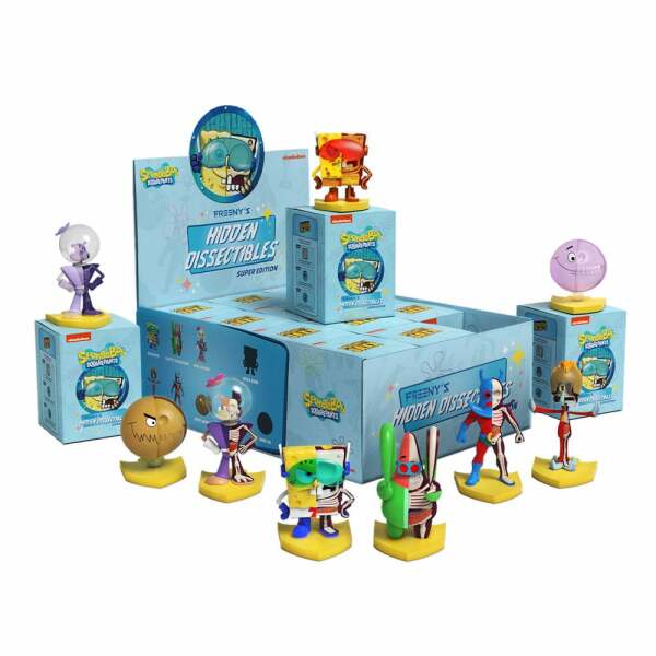 Spongebob Squarepants Blind Box Hidden Dissectibles Series 04 (Super ed.) Expositor (6)