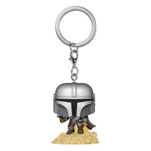 Star Wars The Mandalorian Llaveros Pocket POP! Vinyl The Mandalorian 4 cm Expositor (12)